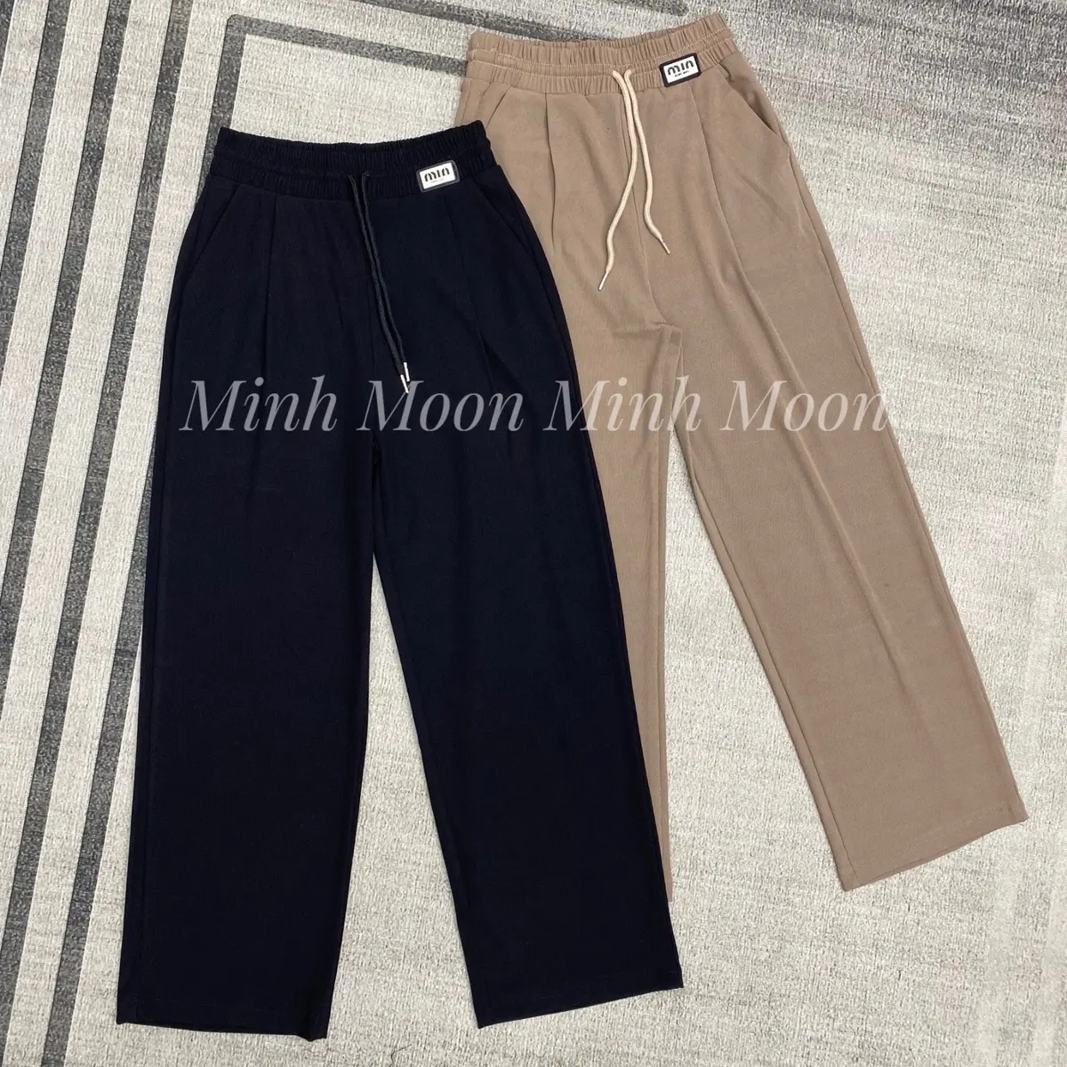 [Hot]Quần ống suông nữ.Quần ống rộng nữ chất tăm lạnh siêu mát Nhung Women