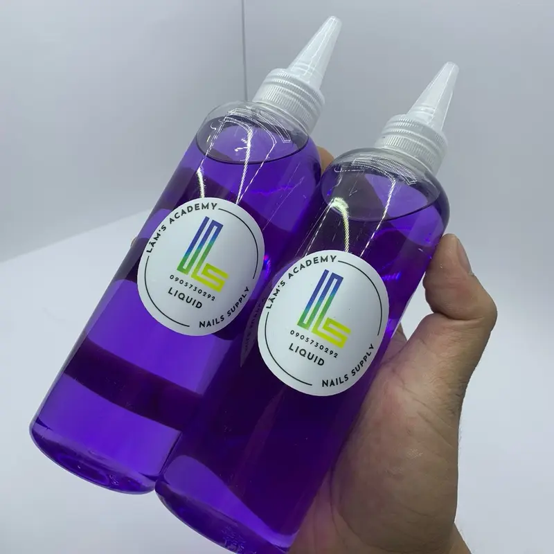 Liquid đắp móng tay tím LS 0