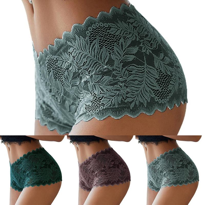 Quần Lót Ren Xuyên Thấu, Đồ Lót Nữ Gợi Cảm, Quần Lót Boxer, Đồ Lót, Quần Lót, Ngoại Cỡ 7