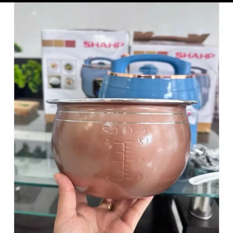 Nồi Cơm Điện SHAHP HAN Quốc Nồi Nhỏ Cao Cấp  1L , 1.2L , 1.8L 4