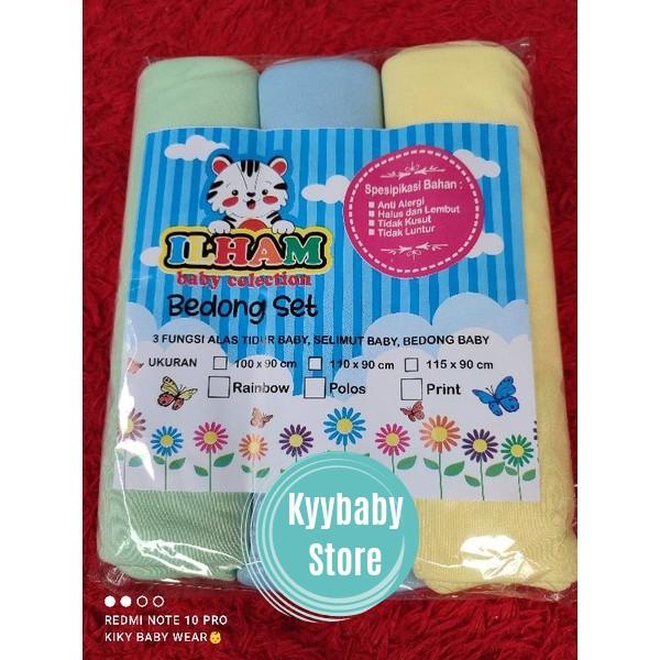 WARNA TERLENGKAP!!! BEDONG BAYI POLOS RAINBOW BAHAN ADEM LEMBUT UKURAN JUMBO 8