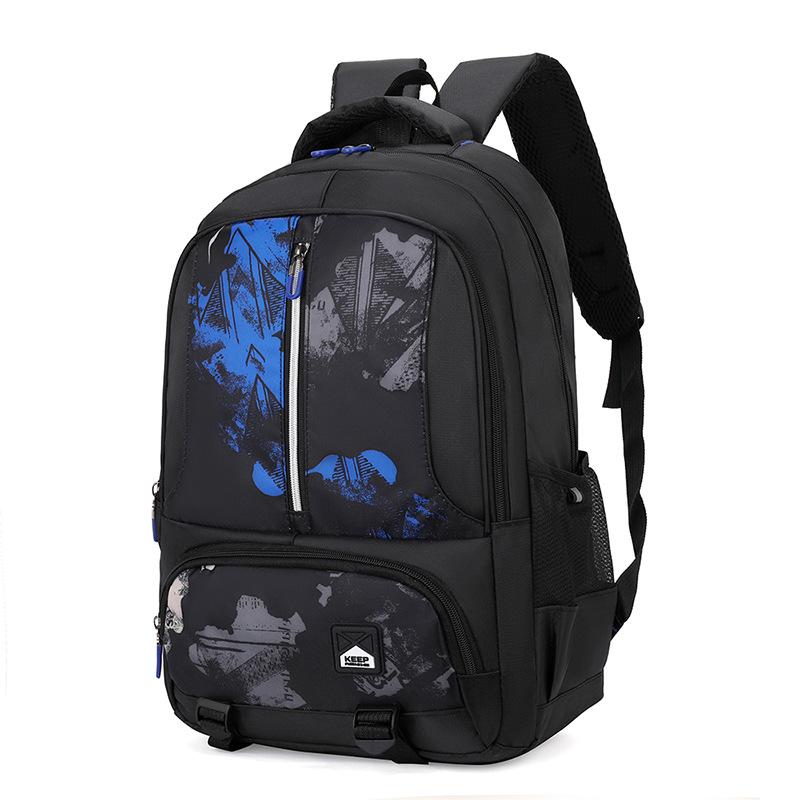 Product Introduction of [HOT MỚI] Balo đi học nam lớp 3 đến lớp 12 họa tiết graffiti thời trang hàn quốc cho nam ba lô trung học cho bé trai unisex chống thấm nước đựng laptop 7