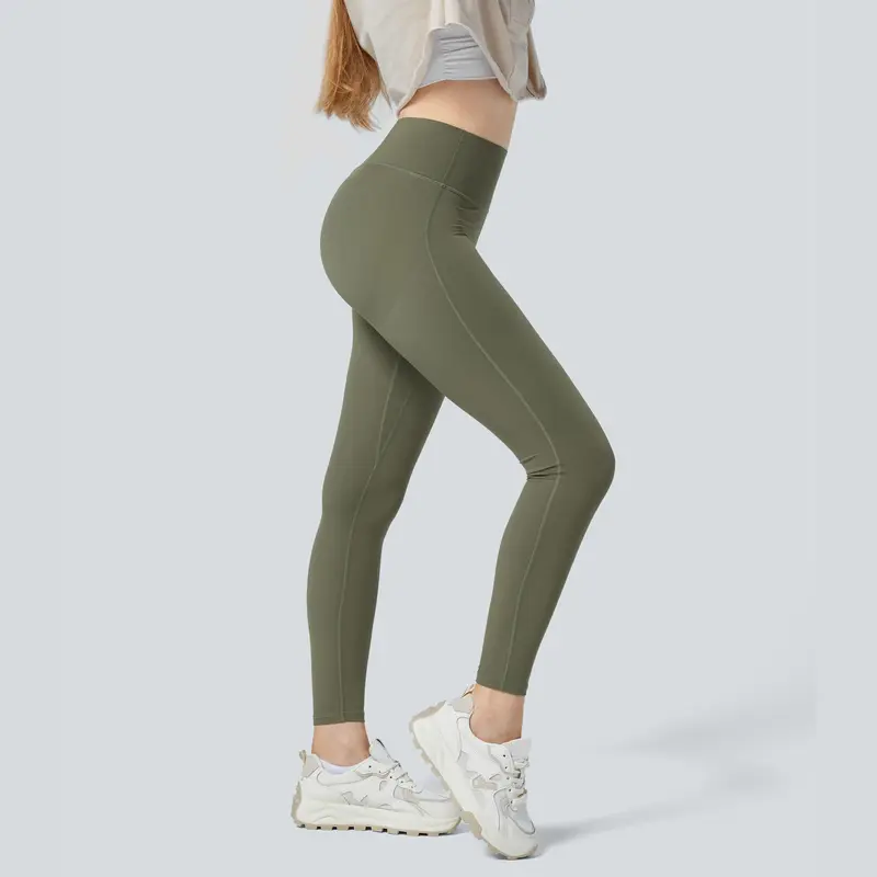 Halara Halara UltraSculpt™ High Waisted Ruched Tummy Control Butt Lifting Yoga 7/8 Leggings 2