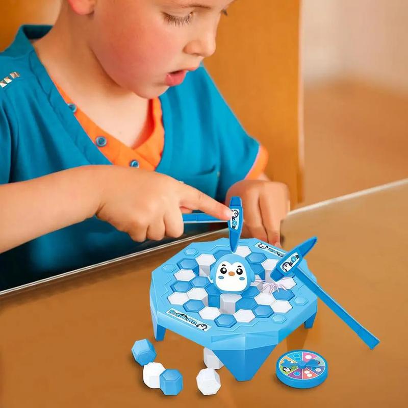 Product Introduction of Penguin Ice Breaking Funny Desktop Game Kid Toy Gifts Who Make The Penguin Fall Off Lose This Game Family Party Activity 34