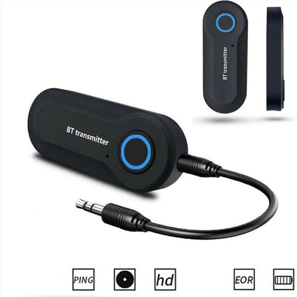 Hot Wireless USB Bluetooth Transmitter Stereo Audio Bluetooth 5.0 Audio Adapter USB Transmitter for PC TV Headphones