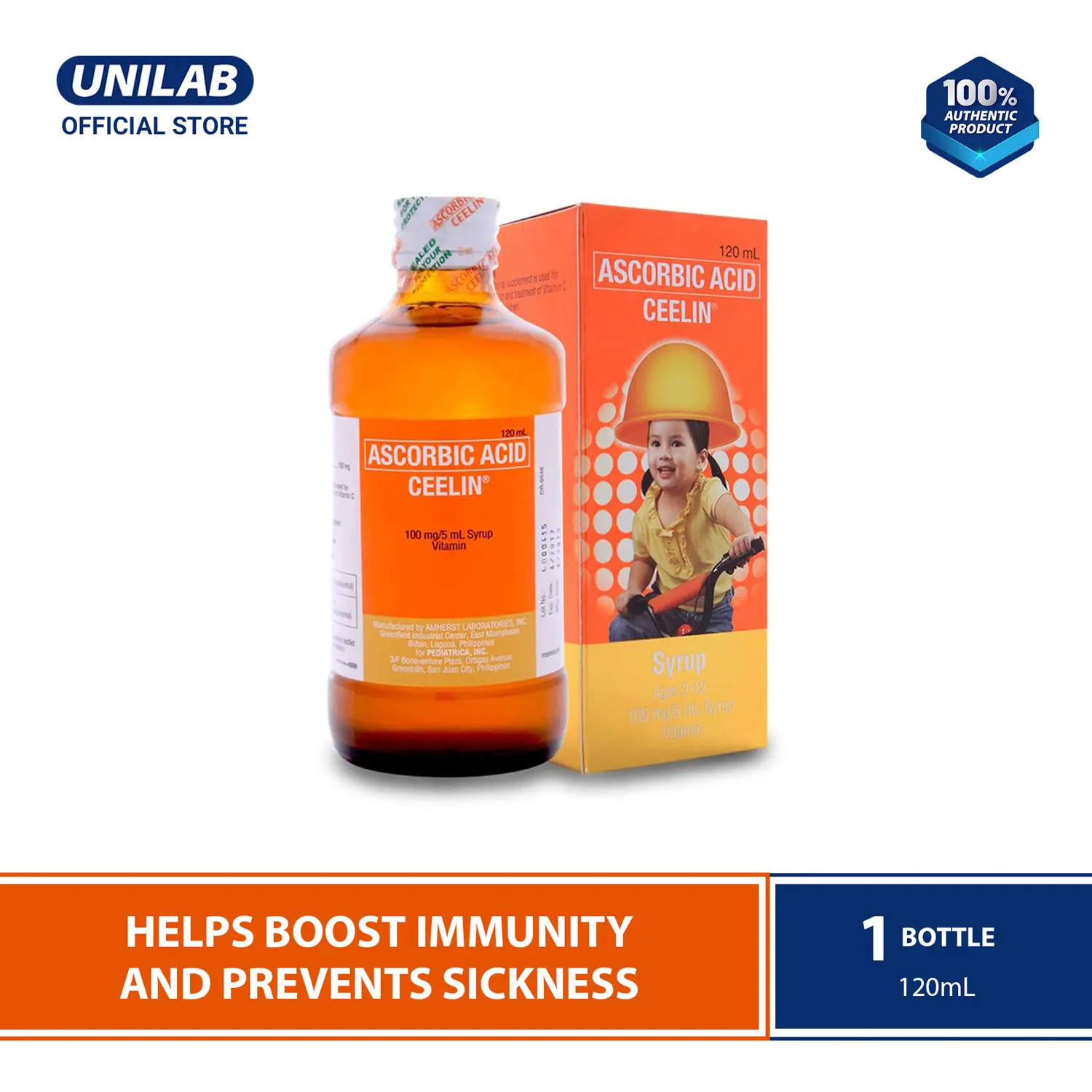 Ceelin Syrup (Helps Boost Immunity And Prevents Sickness)