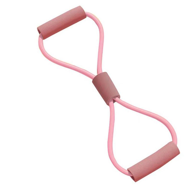8-Word Type Exercise Rubber Resistance Band Household Magic Yoga Stretcher Elastic Belt Fitness U9I2 4