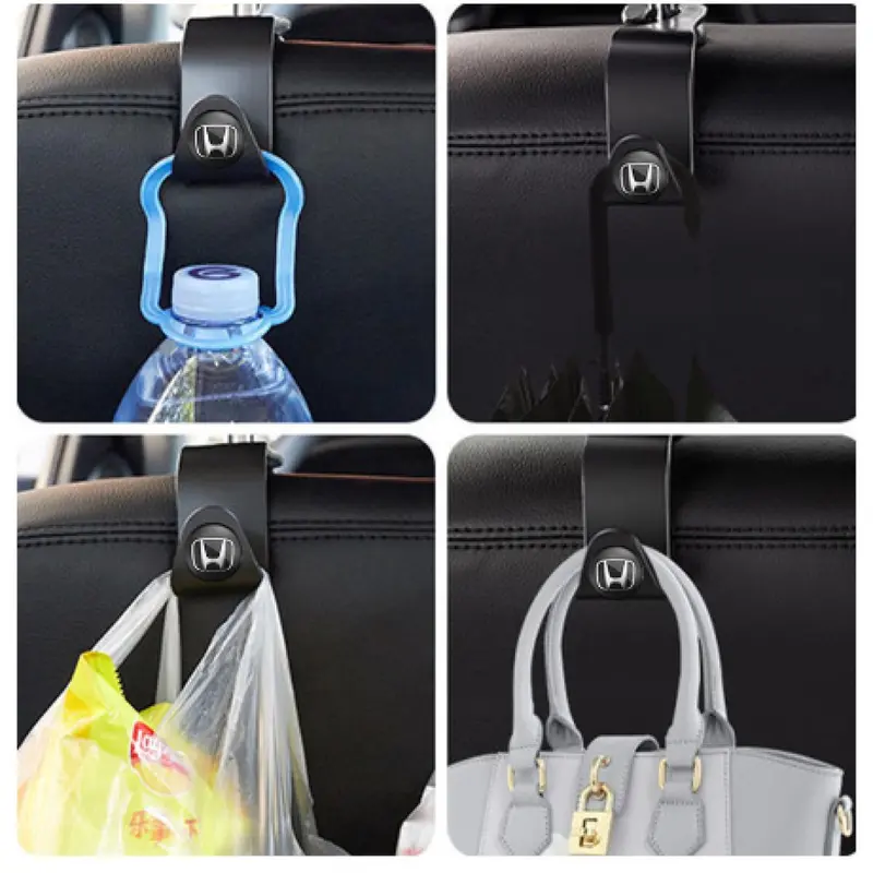 2PCS/Mini Portabel Gantungan Jok Mobil/Gantungan Mobil/Hanger Kursi Mobil  Dengan logo Car 2