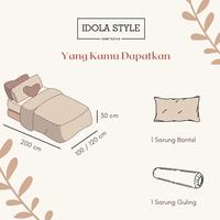 Gambar Idola Style Sprei Katun Jepang Premium 100 / 120 / 160 / 180 T30 cm FERNOON - 100x200x30 dari Idola Style Kota Administrasi Jakarta Utara 2 Tokopedia