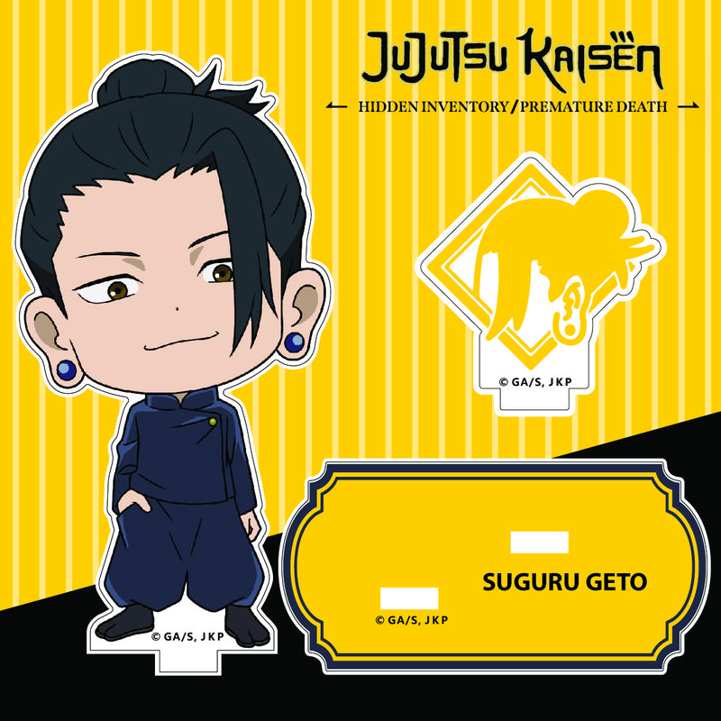 Mô Hình Standee Jujutsu Kaisen Acrylic Chibi | Toji Fushiguro, Ryomen Sukuna, Kento Nanami, Nobara Kugisaki, Yuji Itadori, Satoru Gojo P1 & P2, Geto Suguru | Anime Figure Decor Để Bàn, Trang Trí Góc Học Tập, Phòng Ngủ, Quà Tặng Fan JJK 8