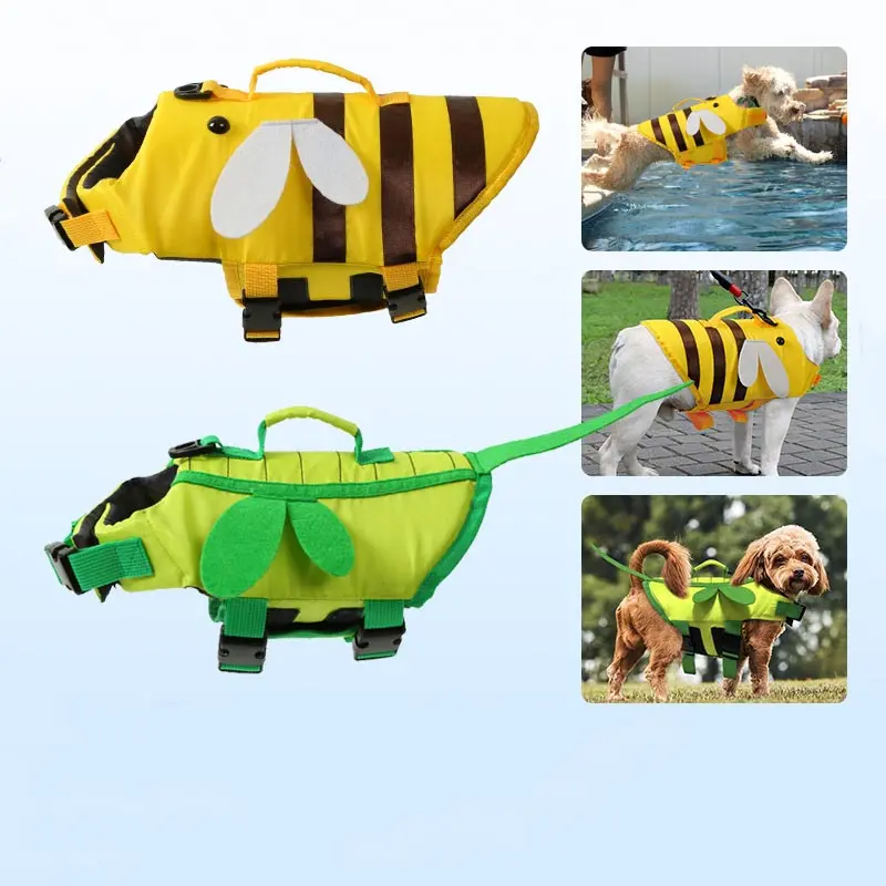 Summer Dog Life Jacket Jacket Reflective Pet Suit