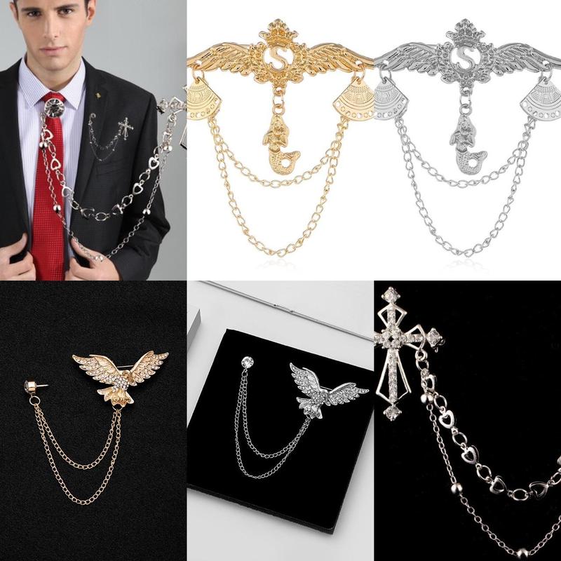  {NEW 2023} Ghim cài áo vest Nam Lapel pin thời trang cao cấp giá rẻ nhiều mẫu lựa chọn Giangpkc Tp HCM  {{store}} 