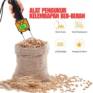 Grain Moisture Meter Alat Pengukur Kadar Air Kelembaban Tester Biji Jagung Beras Padi Digital Ukur