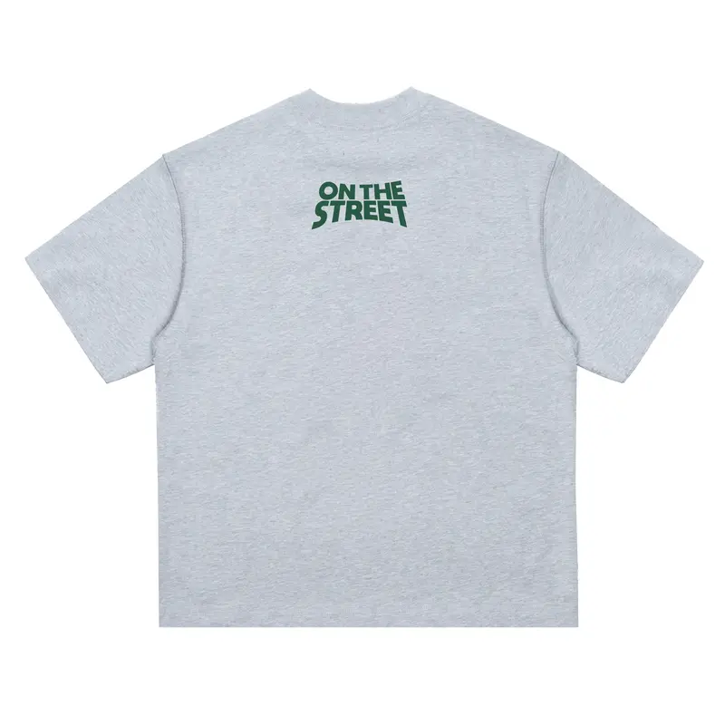 Áo thun NakedKiss GRAY-GREEN NKS Skeleton - Regular Fit - NAKEDKISS TSHIRT 7