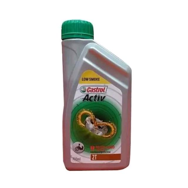 Gambar OLI SAMPING CASTROL ACTIV 2T LOW SMOKE ORIGINAL ISI 700ML RX KING RX Z FIZ R SATRIA BRAVO SPRINTER NSR 150 VESPA Motor olisamping f1zr 2 Motorcycle Oil dari FIRANI MOTOR_NEW Kab. Gresik Tokopedia