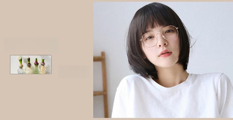 Product Introduction of 2024 Instafamous Glasses Korean Style Polygon Irregular 6628 Trendy Anti-Blue Light Glasses 2
