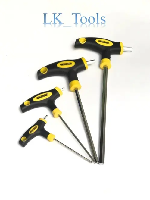 Lục Giác Chữ T Xi Bóng Có Cán Tay Cầm Bọc Nhựa ( 2li , 2.5li , 3li , 4li , 5li , 6li , 8li ) 1