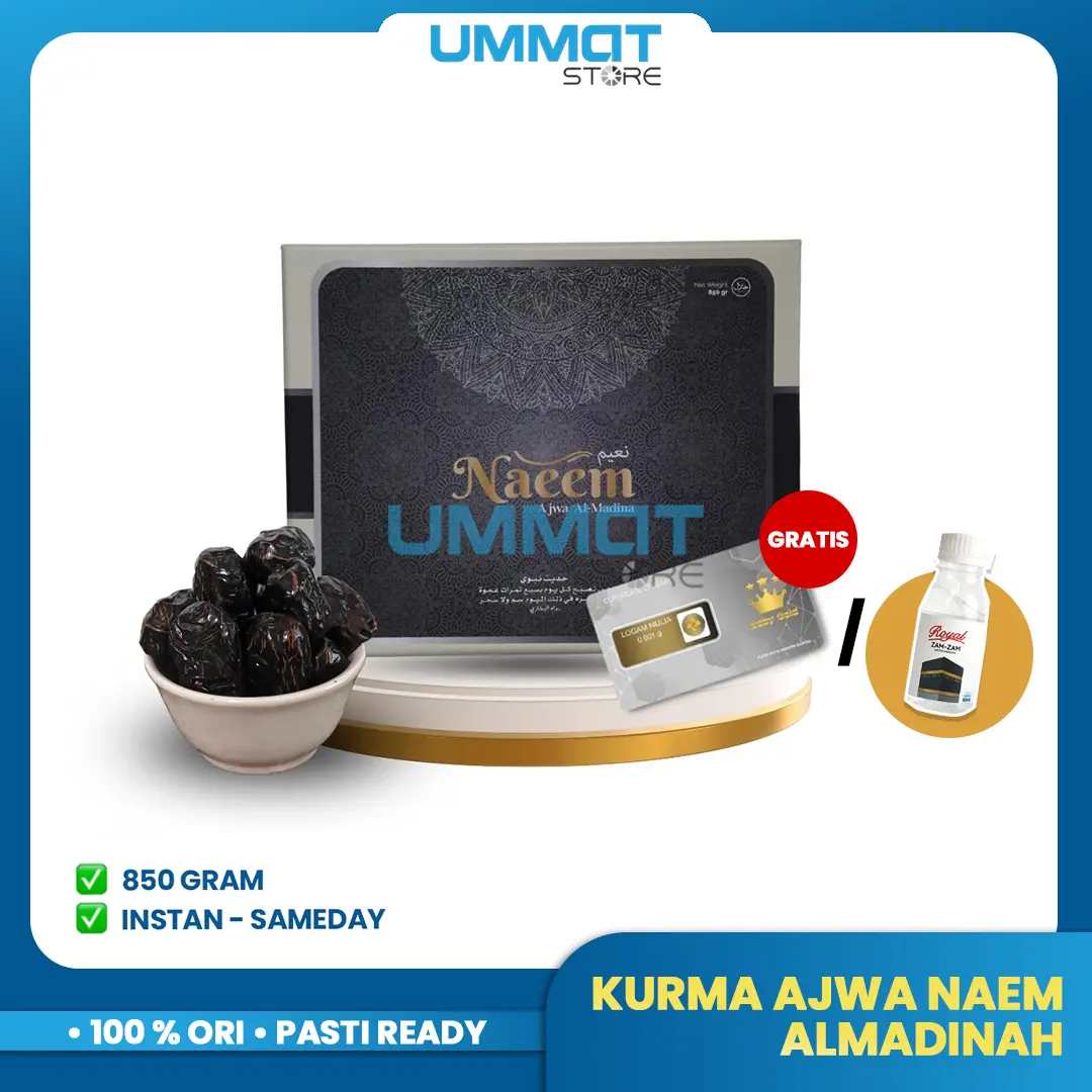 Kurma Ajwa Naeem Al Madinah 850gr