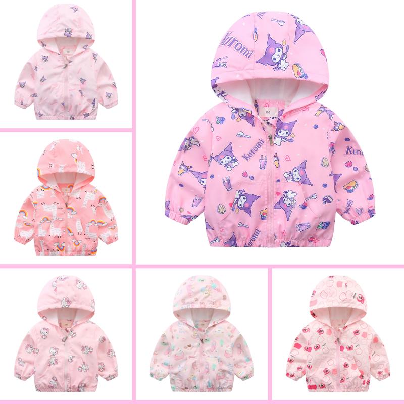 BST Áo Khoác Gió Bear Malwee Áo Khoác Gió Chất Liệu Mềm Mịn Giữ Ấm Tốt Cho Bé Gái 2-7 tuổi - Mẹ Khoai Lúa