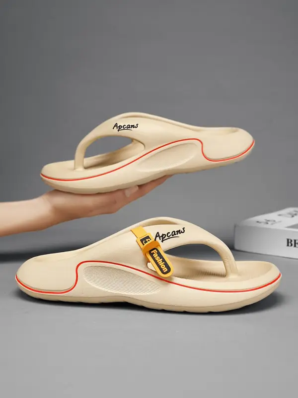 Women's Casual Plain Color Slides, Soft Comfortable Non-slip Slippers, Summer Beach Slippers, Footwear, Girl Walking Shoes, Couple Slippers, Sandal 6