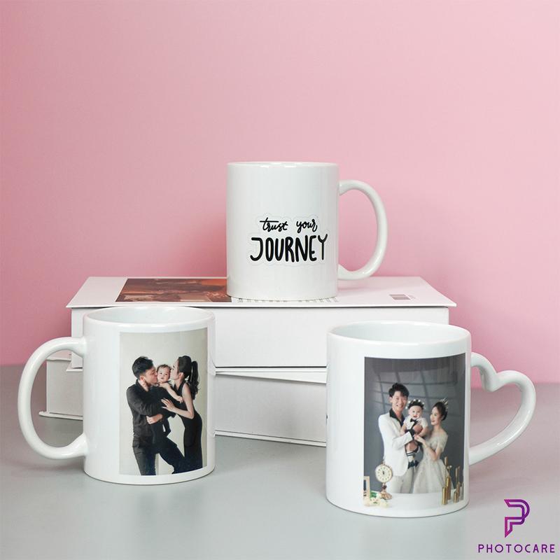 Cốc in hình theo yêu cầu cốc làm quà sinh nhật độc đáo ly sứ ảnh in theo yêu cầu