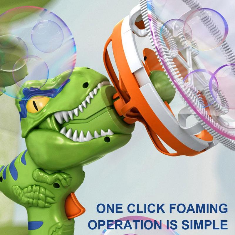 Product Introduction of Bubble Bubble Machine Dinosaur Bubbles Machine Toys Suitable For Children And Toddlers B5Y7 29