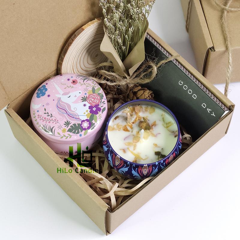 Product Introduction of SET QUÀ TẶNG Sinh Nhật - Nến Thơm Hoa Khô Thảo Mộc - HiLo Candles 5