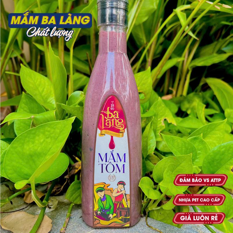 650gram Mắm tôm nguyên chất đặc sản truyền thống Ba Làng Foods Thanh Hóa