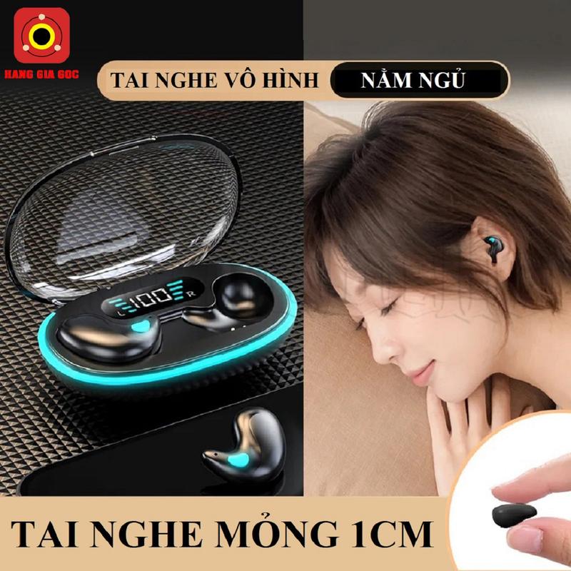  Tai Nghe Không Dây X55  Bluetooth 5.3 Mẫu Mới Thiết Kế Siêu Mỏng Nằm Ngủ Micrô tích hợp - Hàng Nhập Khẩu Cao Cấp Nhét Tai Nghe Nhạc Earphone 