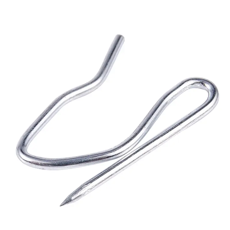 Móc Chốt Rèm Rèm, 10 Cái, Màu Bạc 4