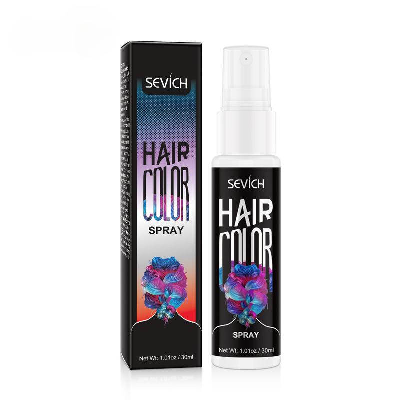 Product Introduction of Color Liquid Spray Temporary Hair Dye Unisex Hair Color Instant Color Dye Washable Hair Color Dye Fashion Beauty Makeup염색샴푸 5