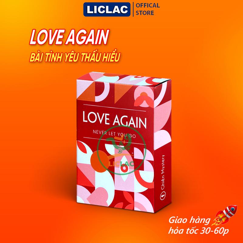  Bộ bài tình yêu LOVE AGAIN dành cho cặp đôi - Couple game thấu hiểu cảm xúc kết nối trái tim LICLAC 