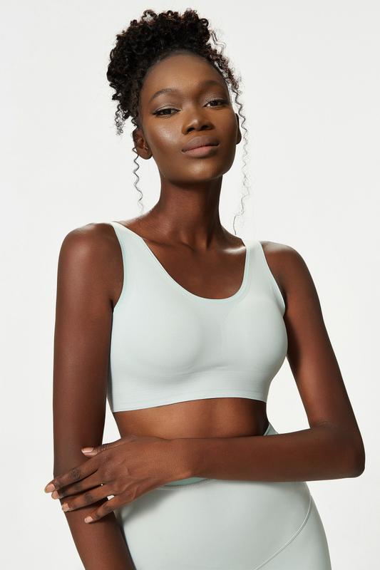 Product Introduction of Sports Bra Women's Buckle Yoga Bra Large Size Sports Bra Seamless Yoga Bra 6