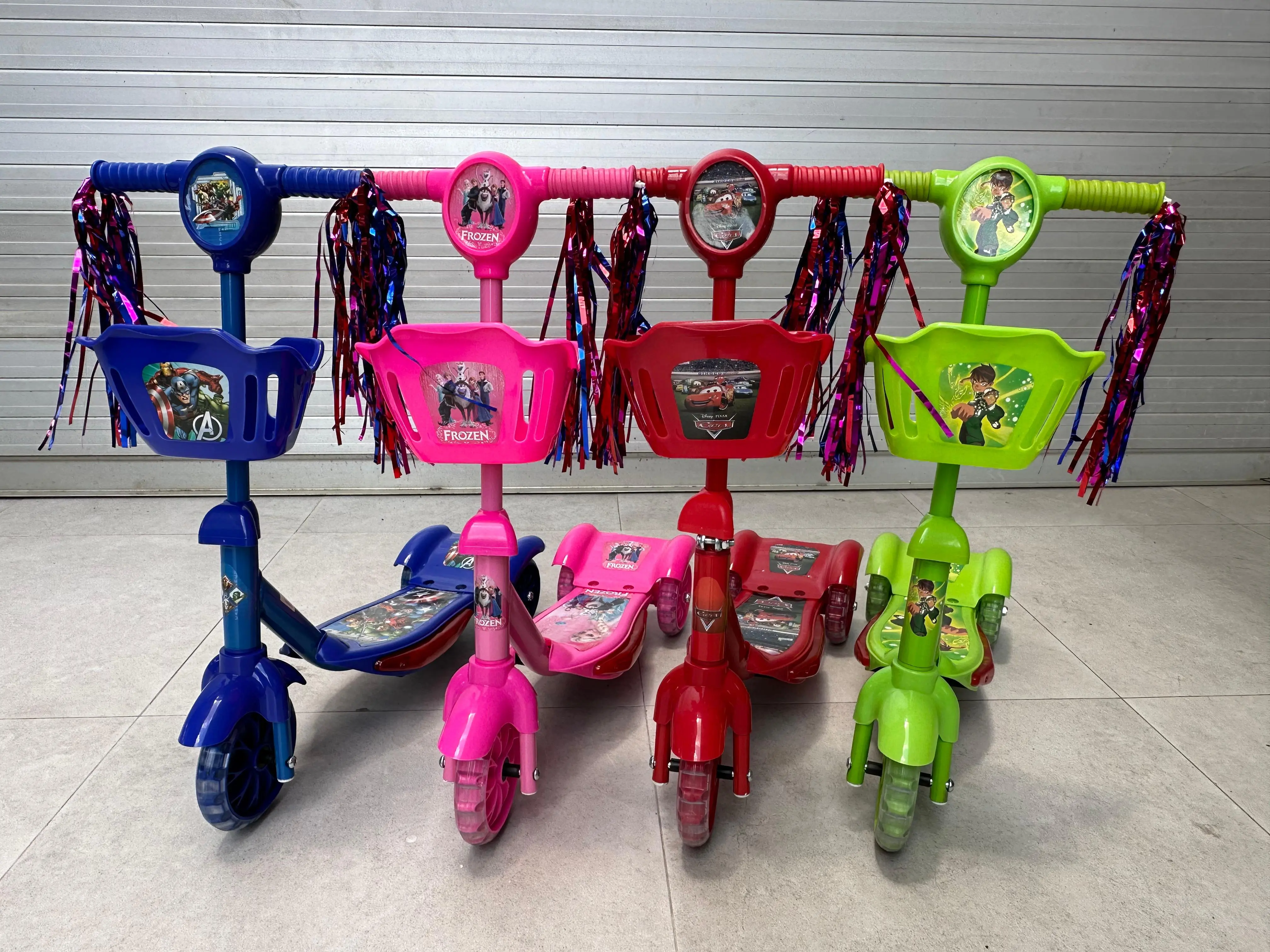 Scooter Keranjang Roda 3 Otoped Skuter/ Scooter Anak Kursi 3 Roda Keranjang Toys