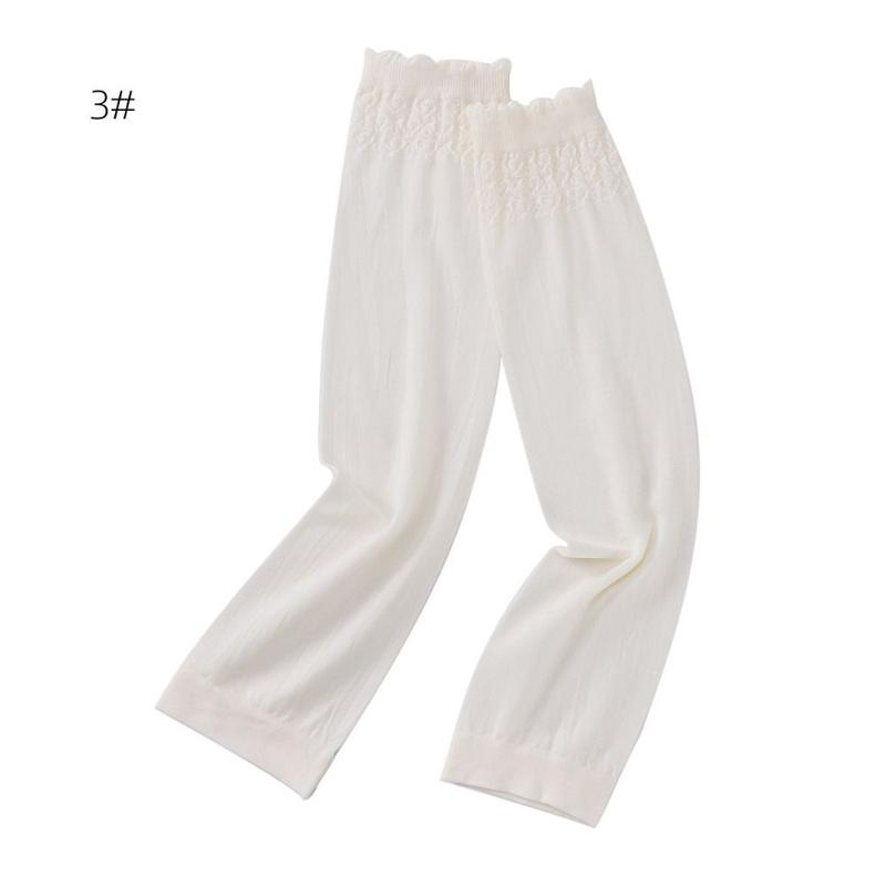 Product Introduction of Cool Elastic Fabric Thin Sun Protection Sleeves Solid Color Anti-UV Middle Eastern Style Sleeves Sun Protection Stretch Fabric Armbands Summer 14