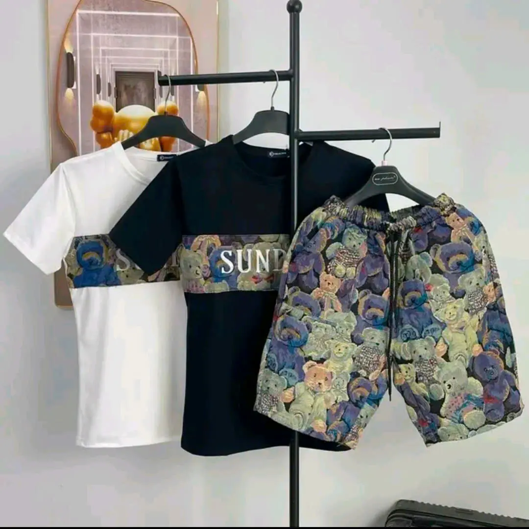 Bộ thun Gấu Chất cotton co giãn thấm hút tốt - Màu sắc đa dạng, trẻ trung, phong cách thời trang