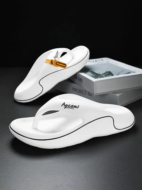 Women's Casual Plain Color Slides, Soft Comfortable Non-slip Slippers, Summer Beach Slippers, Footwear, Girl Walking Shoes, Couple Slippers, Sandal 4