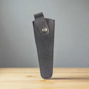 TOU Sarung Penyimpanan Gunting Scissor Leather PU Cover - TSP1