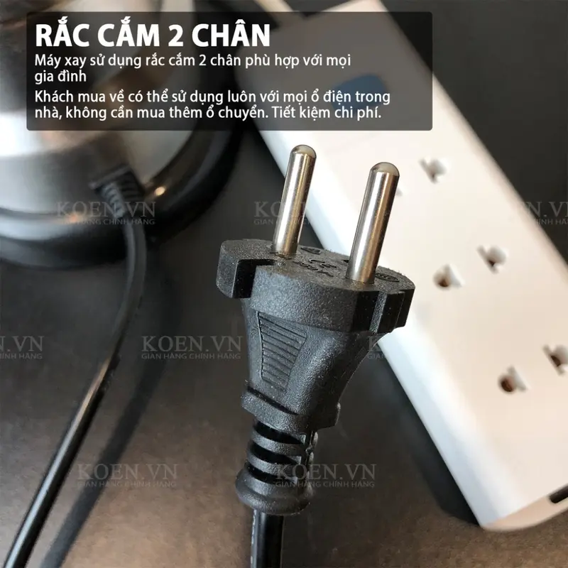 Máy xay hạt khô, xay bột, gia vị cà phê đa năng, công suất 300w, 6 lưỡi dao cực bén, chất liệu cối inox, bảo hành 12 tháng - Hàng chính hãng 4
