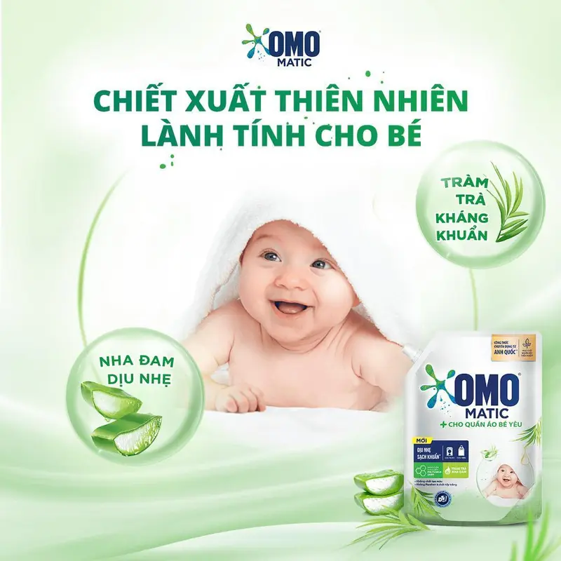 Nước Giặt OMO MATIC Cửa Trên | Cửa Trước | Cửa Ngang Sạch Bẩn Lưu Hương - Túi 3.6KG | 3.7KG 8