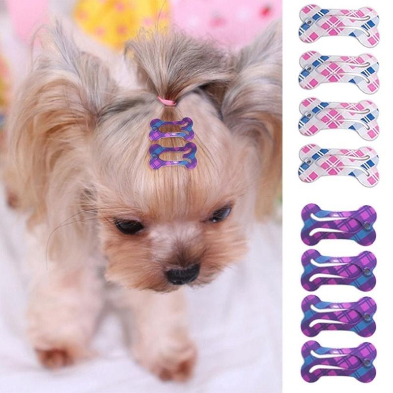 Kẹp Tóc Cho Chó Mini Dễ Thương, Thông Dụng Và Cầm Tay, Phụ Kiện Đội Đầu Cho Thú Cưng, Phụ Kiện Tóc Cho Thú Cưng, Nhiều Màu Sắc 4