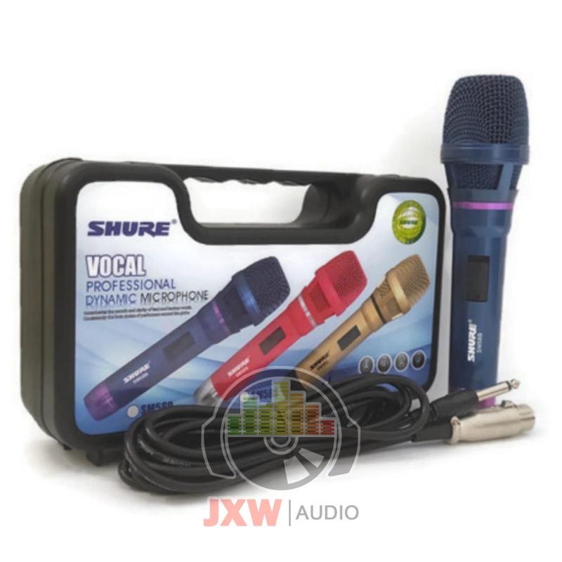 MICROPHONE SHURE WARNA SM58 KOPER , MIC SHURE SM 58 WARNA MURAH KOPER , MIC KABEL SHURE SM58 1