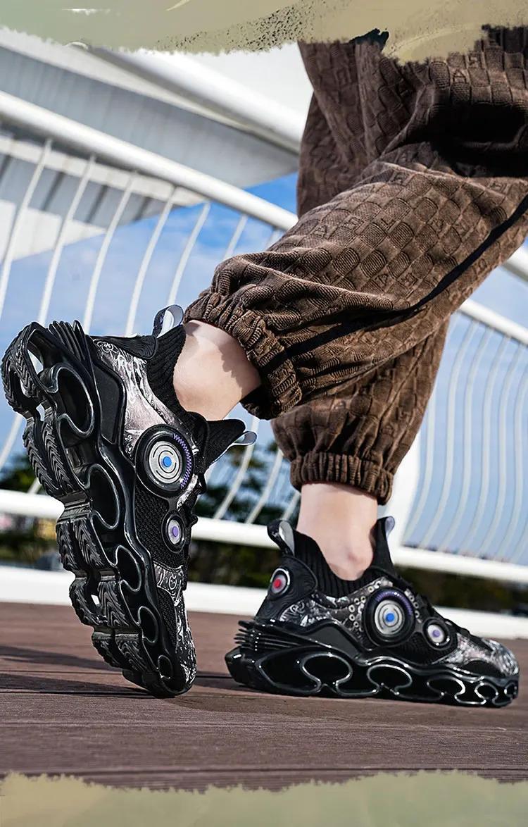 Custom Men Sneakers 2023 New manufacturer Mesh Casual Shoes Men Lightweight Comfortable Breathable Walking Sneakers Zapatillas Training Runner_voghion.com