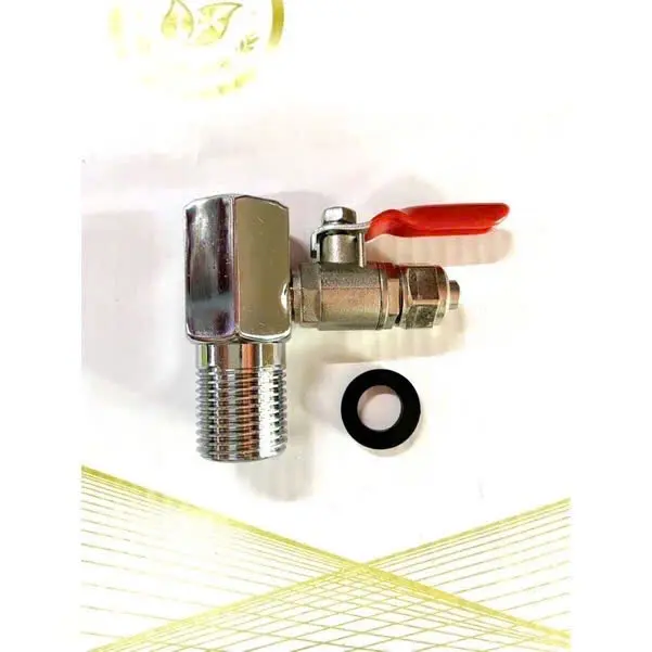 Bộ van chia nước đầu vào máy lọc nước hoặc dùng trong hệ thống phun sương, ren 21mm, có van khóa.