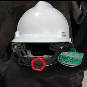 Helm proyek MSA lokal SNI / Safety helmet MSA ( Fastrack + tali dagu )