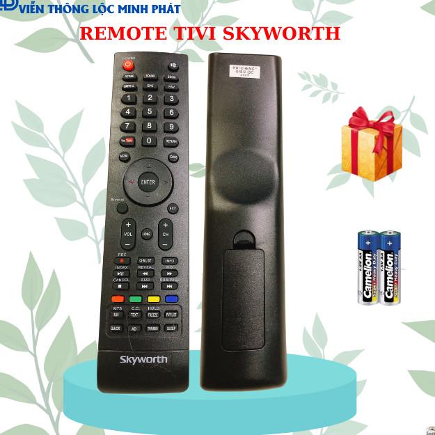  Remote Điều Khiển Tivi Skyworth Smart Led Lcd - Tặng Kèm Pin 