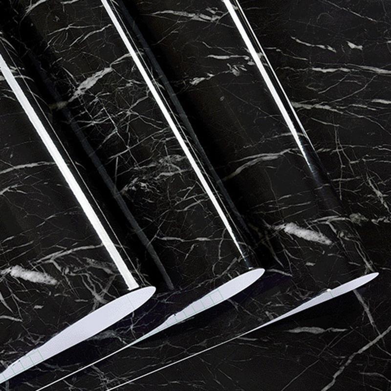 Product Introduction of Giấy Dán Tường Tự Dính, Chống Thấm Nước Và Chống Dầu, Thiết Kế Đá Cẩm Thạch, Chất Liệu Màng Vinyl, Miếng Dán Tường, Thích Hợp Cho Phòng Tắm, Phòng Ngủ Và Tủ Bếp, Miếng Dán Tươi Mới 10