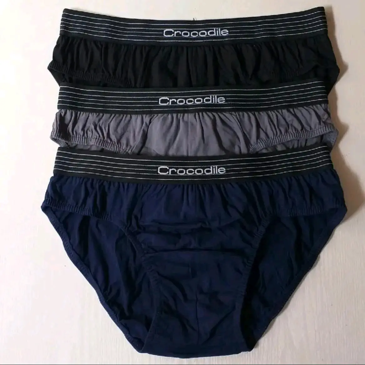 3 pcs celana dalam dewasa Crocodile 247 / CD pria dewasa