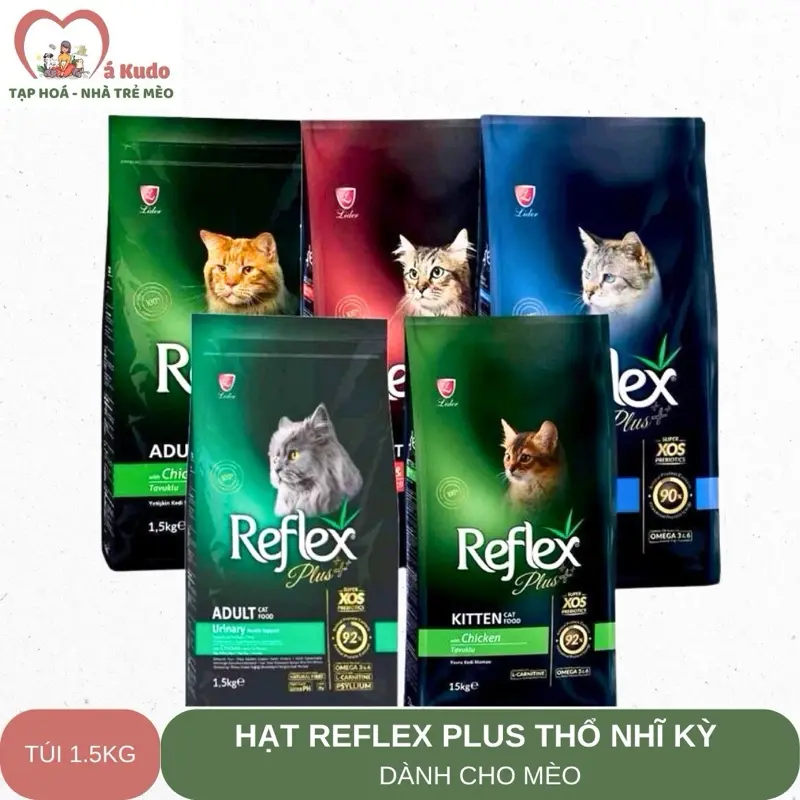 Hạt Reflex Plus 1.5kg