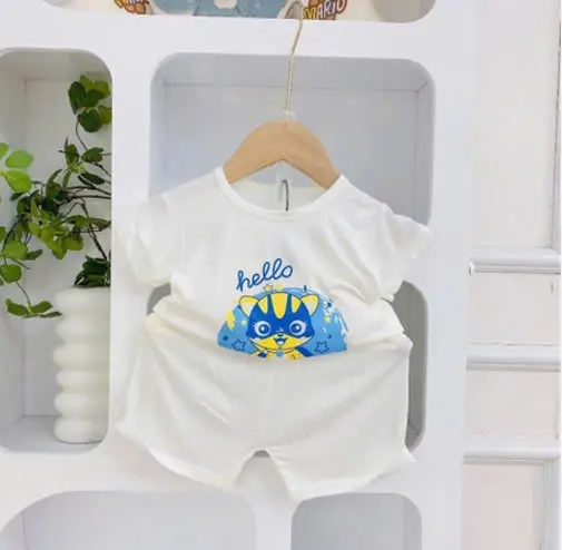 [A212 Mềm, Mát] Bộ Cộc Trắng Thun Lạnh Minky Moom Chất Vải Mềm Mát Thấm Hút Mồ Hôi 6